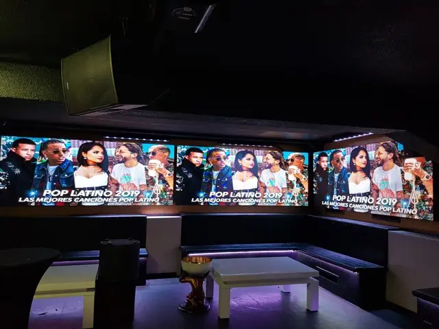 Festinstalltion Video Technik in Club – Feistnstallation in Club in Zürich. 6x LED-Screen 2x1m und 8x 65" Monitor.